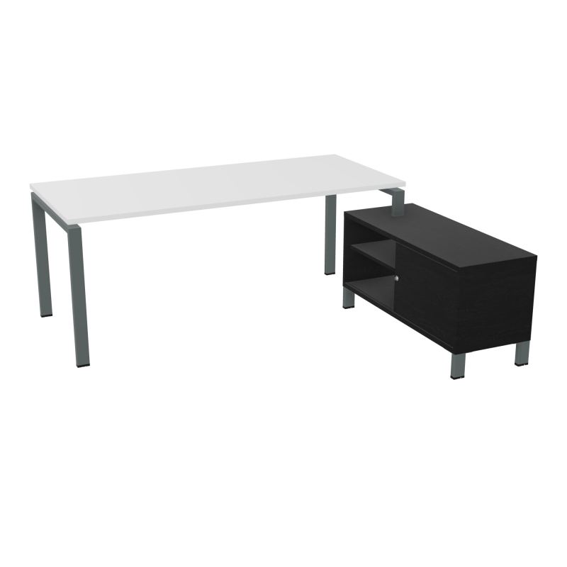 RIO BUREAU RECT. 198X168 PL 180X80 OBT + RET PORT A DROITE SIMPLE ACCES  MG SU RK