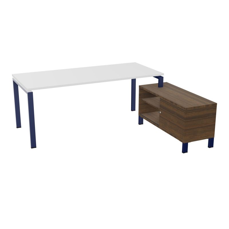 RIO BUREAU RECT. 198X168 PL 180X80 OBT + RET PORT A DROITE SIMPLE ACCES  MG X4 N6