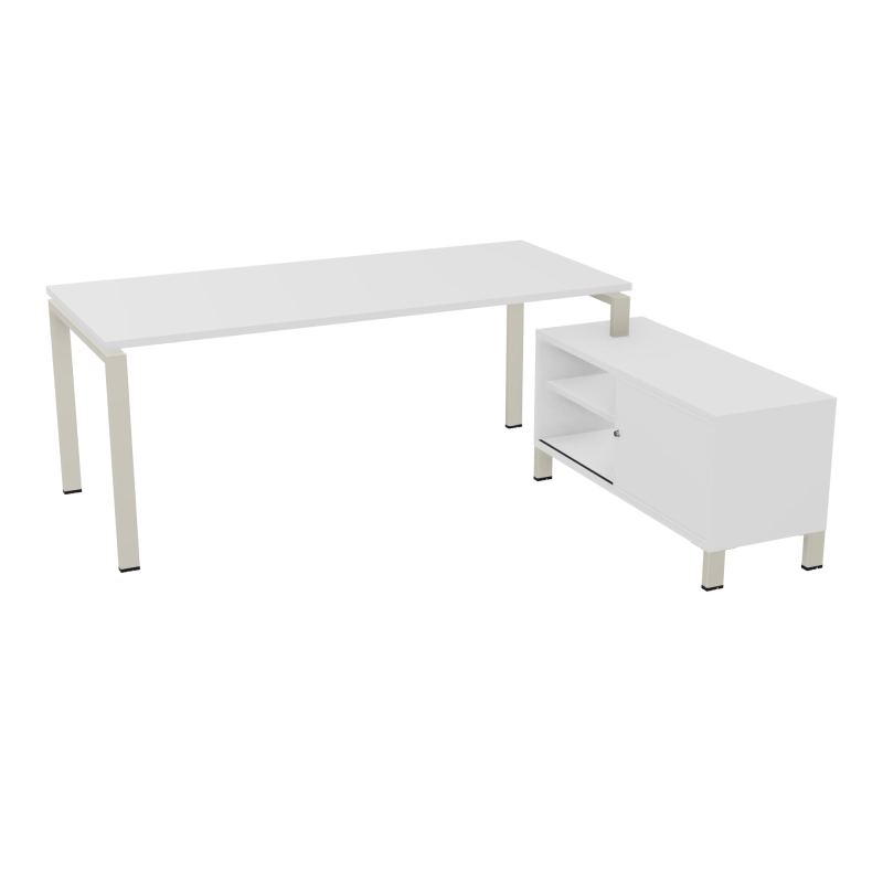 RIO BUREAU RECT. 198X168 PL 180X80 OBT + RET PORT A DROITE SIMPLE ACCES  MG ZC MG