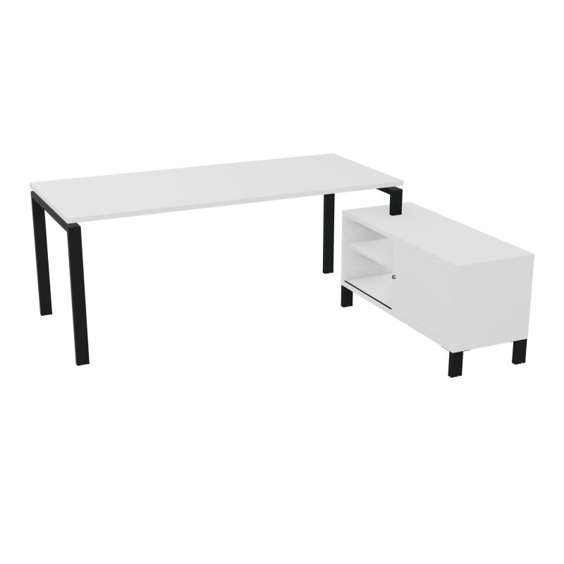 RIO BUREAU RECT. 198X168 PL 180X80 OBT + RET PORT A DROITE SIMPLE ACCES  MG ZP MG