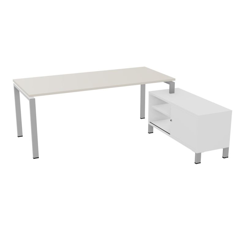 RIO BUREAU RECT. 198X168 PL 180X80 OBT + RET PORT A DROITE SIMPLE ACCES  N5 SA MG