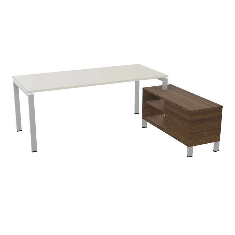RIO BUREAU RECT. 198X168 PL 180X80 OBT + RET PORT A DROITE SIMPLE ACCES  N5 SA N6