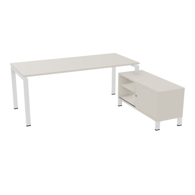 RIO BUREAU RECT. 198X168 PL 180X80 OBT + RET PORT A DROITE SIMPLE ACCES  N5 SO N5