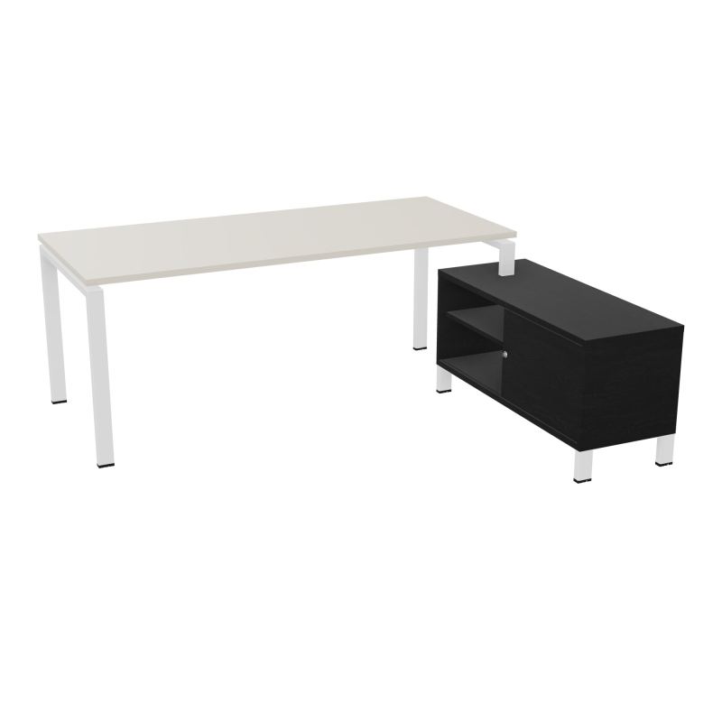 RIO BUREAU RECT. 198X168 PL 180X80 OBT + RET PORT A DROITE SIMPLE ACCES  N5 SO RK