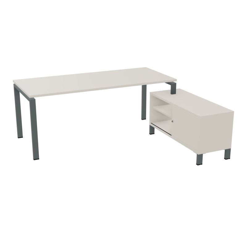 RIO BUREAU RECT. 198X168 PL 180X80 OBT + RET PORT A DROITE SIMPLE ACCES  N5 SU N5
