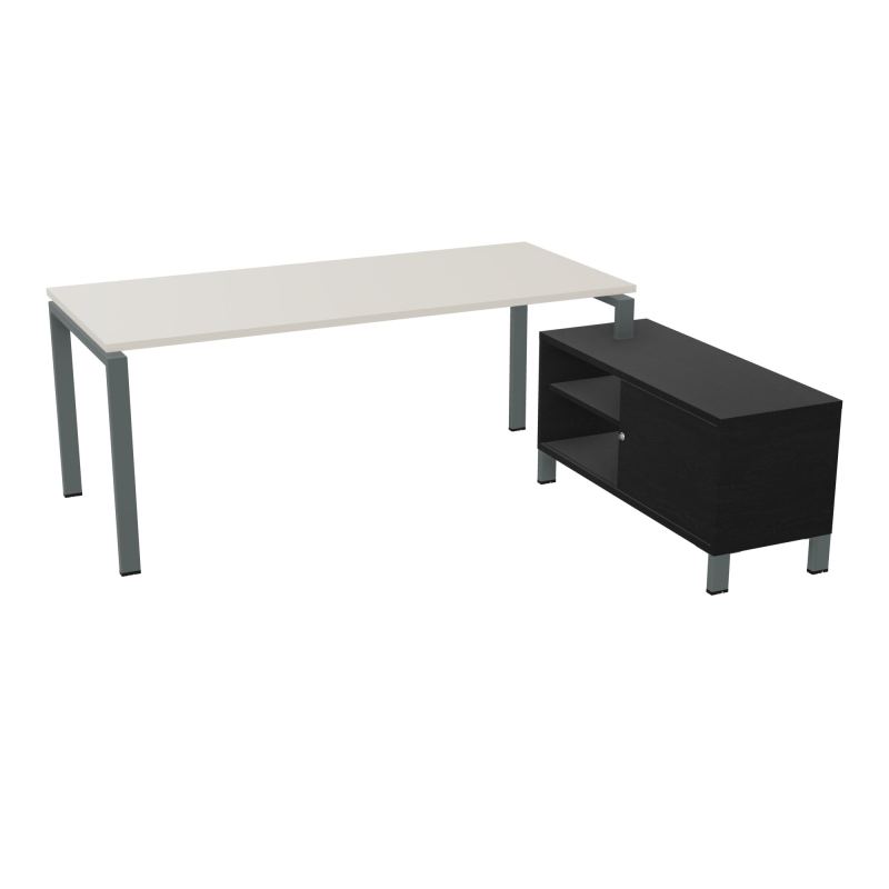 RIO BUREAU RECT. 198X168 PL 180X80 OBT + RET PORT A DROITE SIMPLE ACCES  N5 SU RK