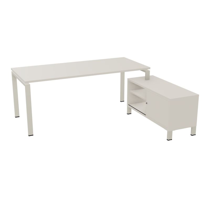 RIO BUREAU RECT. 198X168 PL 180X80 OBT + RET PORT A DROITE SIMPLE ACCES  N5 ZC N5