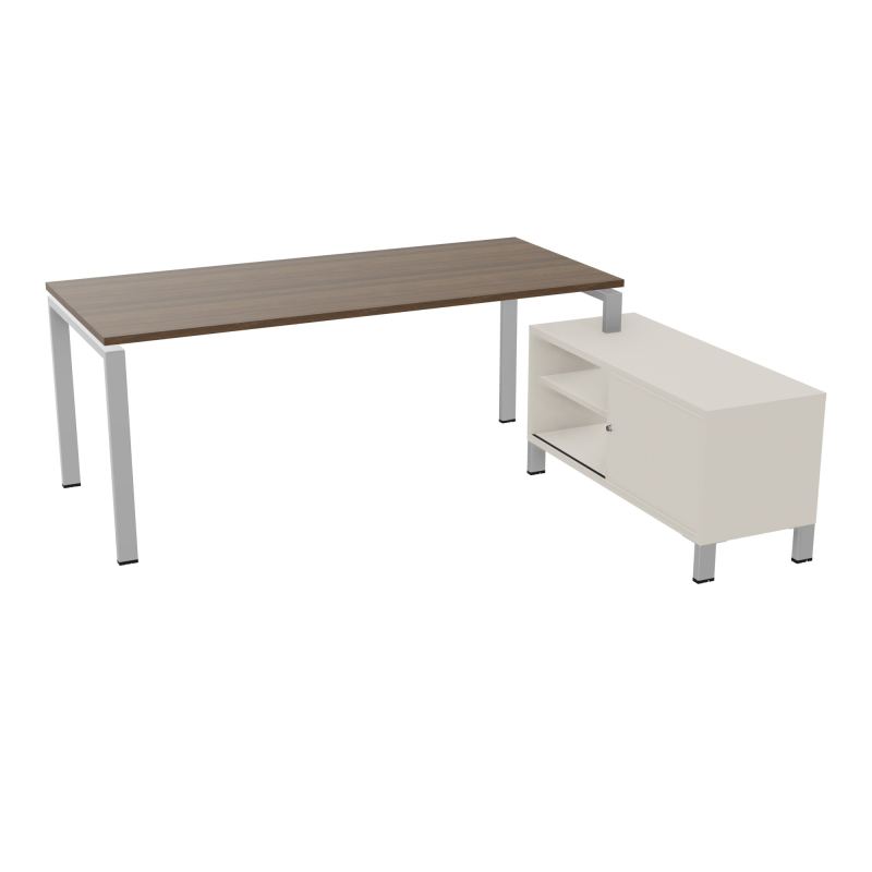 RIO BUREAU RECT. 198X168 PL 180X80 OBT + RET PORT A DROITE SIMPLE ACCES  N6 SA N5