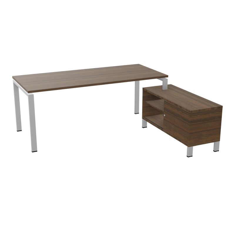 RIO BUREAU RECT. 198X168 PL 180X80 OBT + RET PORT A DROITE SIMPLE ACCES  N6 SA N6
