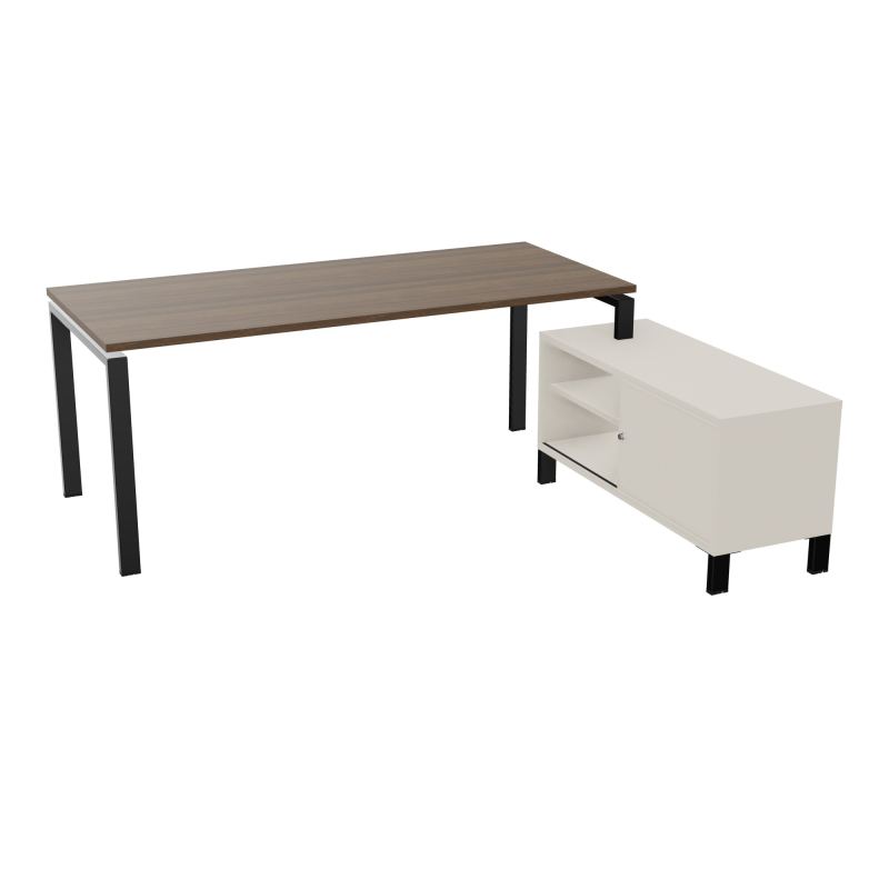 RIO BUREAU RECT. 198X168 PL 180X80 OBT + RET PORT A DROITE SIMPLE ACCES  N6 SG N5