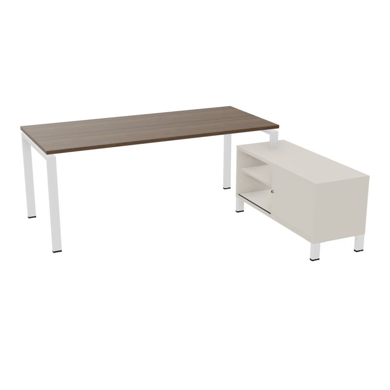 RIO BUREAU RECT. 198X168 PL 180X80 OBT + RET PORT A DROITE SIMPLE ACCES  N6 SO N5