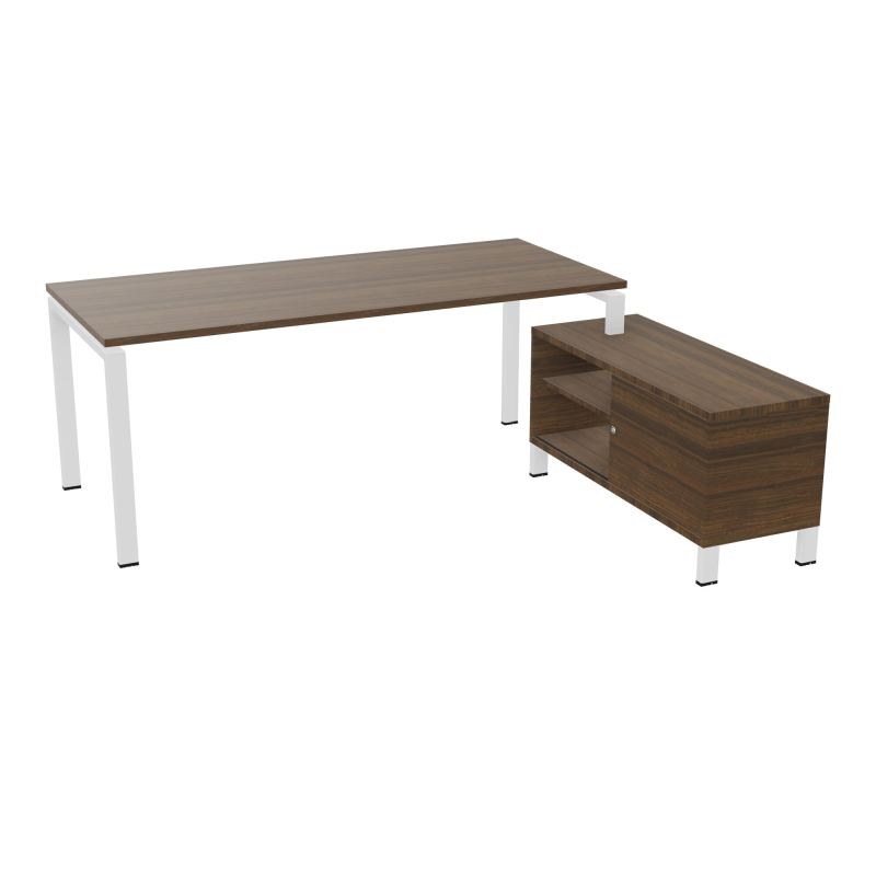 RIO BUREAU RECT. 198X168 PL 180X80 OBT + RET PORT A DROITE SIMPLE ACCES  N6 SO N6