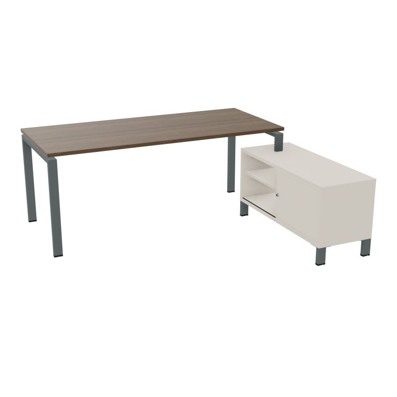 RIO BUREAU RECT. 198X168 PL 180X80 OBT + RET PORT A DROITE SIMPLE ACCES  N6 SU N5
