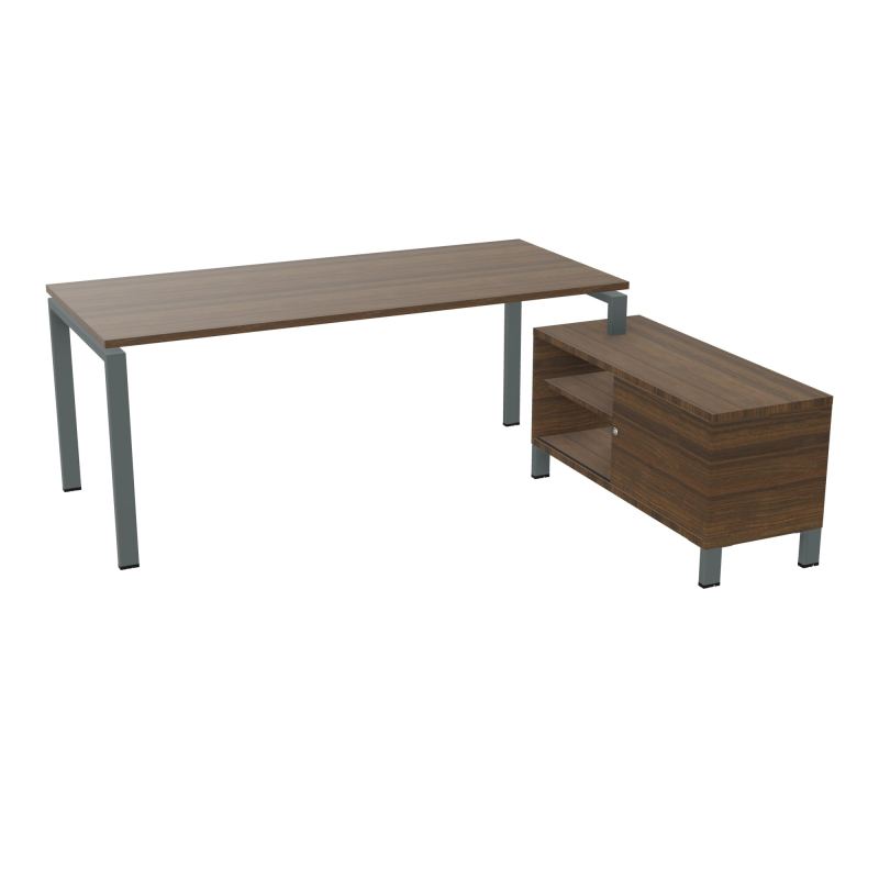 RIO BUREAU RECT. 198X168 PL 180X80 OBT + RET PORT A DROITE SIMPLE ACCES  N6 SU N6