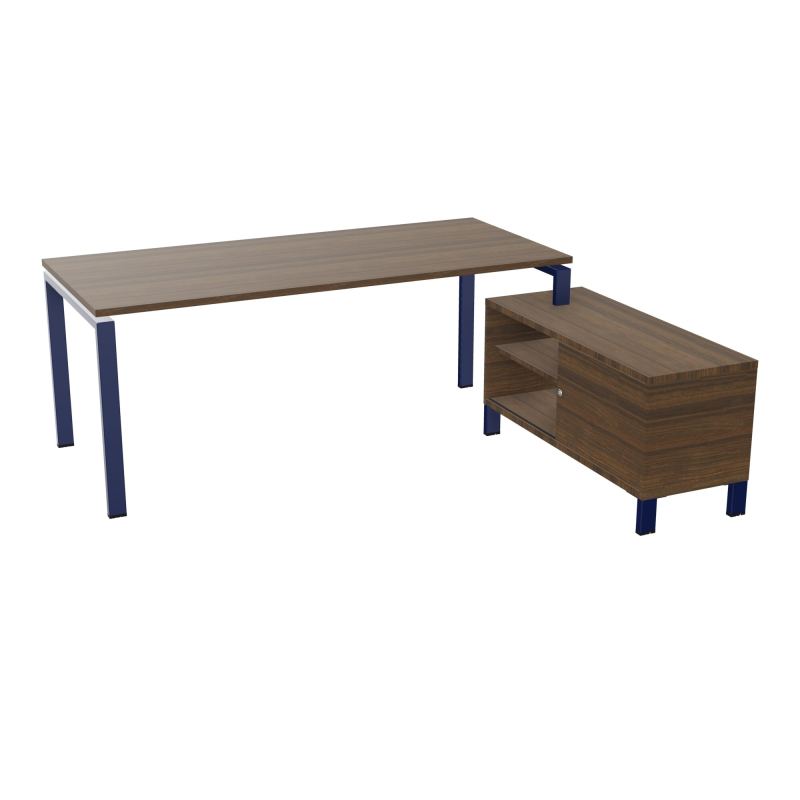 RIO BUREAU RECT. 198X168 PL 180X80 OBT + RET PORT A DROITE SIMPLE ACCES  N6 X4 N6