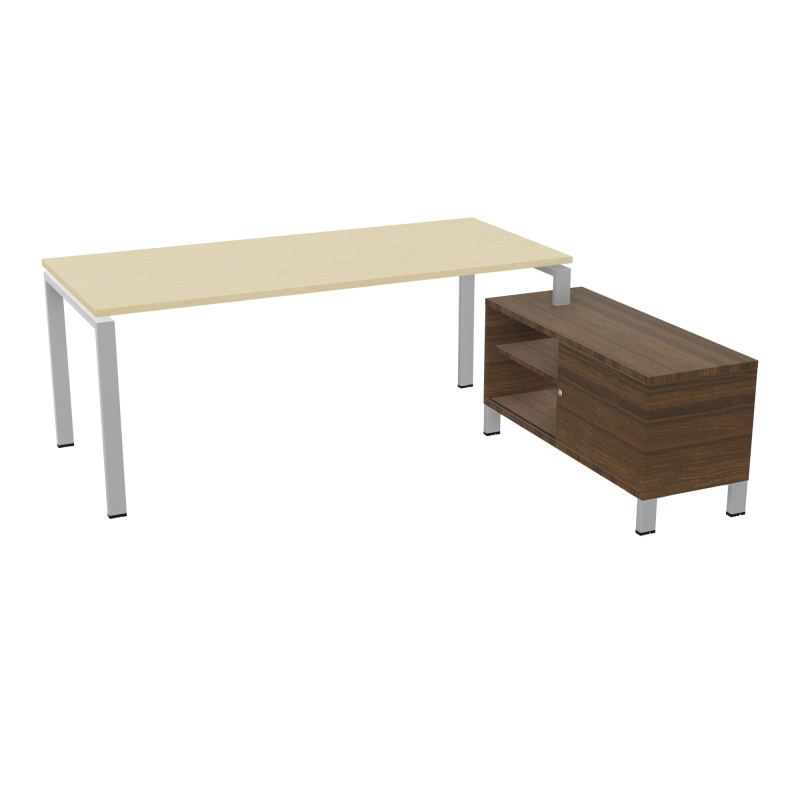 RIO BUREAU RECT. 198X168 PL 180X80 OBT + RET PORT A DROITE SIMPLE ACCES  N8 SA N6