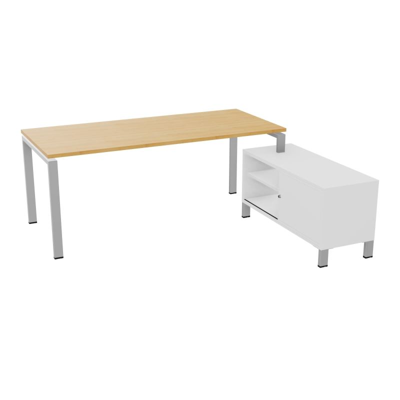 RIO BUREAU RECT. 198X168 PL 180X80 OBT + RET PORT A DROITE SIMPLE ACCES  R5 SA MG