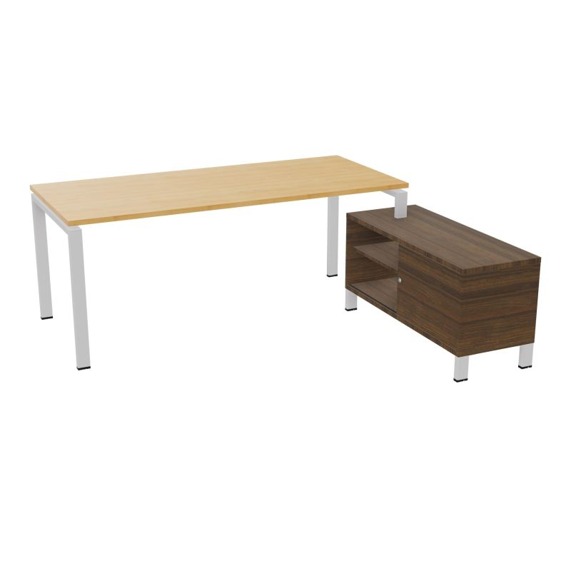 RIO BUREAU RECT. 198X168 PL 180X80 OBT + RET PORT A DROITE SIMPLE ACCES  R5 SD N6