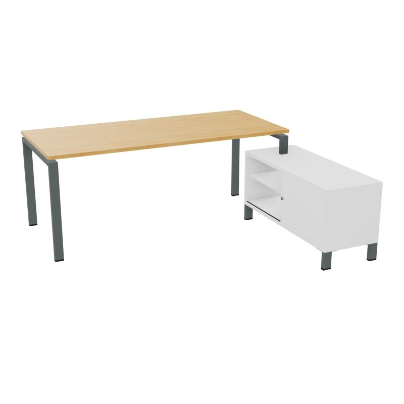 RIO BUREAU RECT. 198X168 PL 180X80 OBT + RET PORT A DROITE SIMPLE ACCES  R5 SU MG