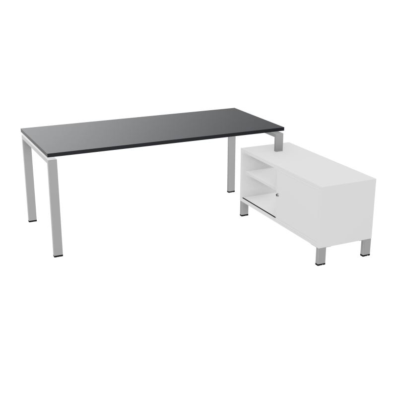 RIO BUREAU RECT. 198X168 PL 180X80 OBT + RET PORT A DROITE SIMPLE ACCES  R9 SA MG
