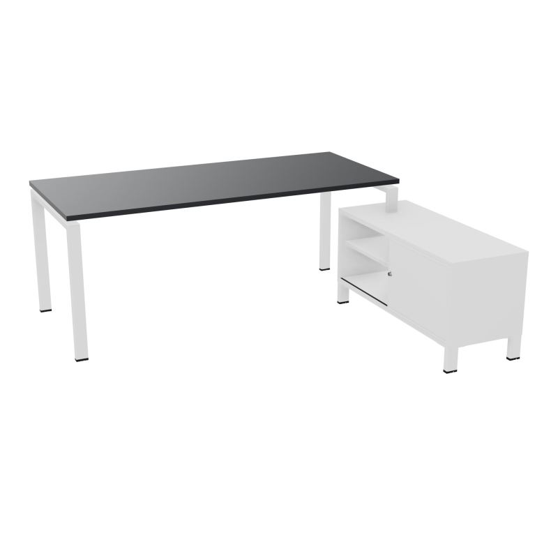 RIO BUREAU RECT. 198X168 PL 180X80 OBT + RET PORT A DROITE SIMPLE ACCES  R9 SO MG