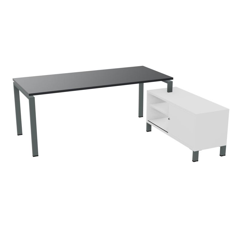 RIO BUREAU RECT. 198X168 PL 180X80 OBT + RET PORT A DROITE SIMPLE ACCES  R9 SU MG