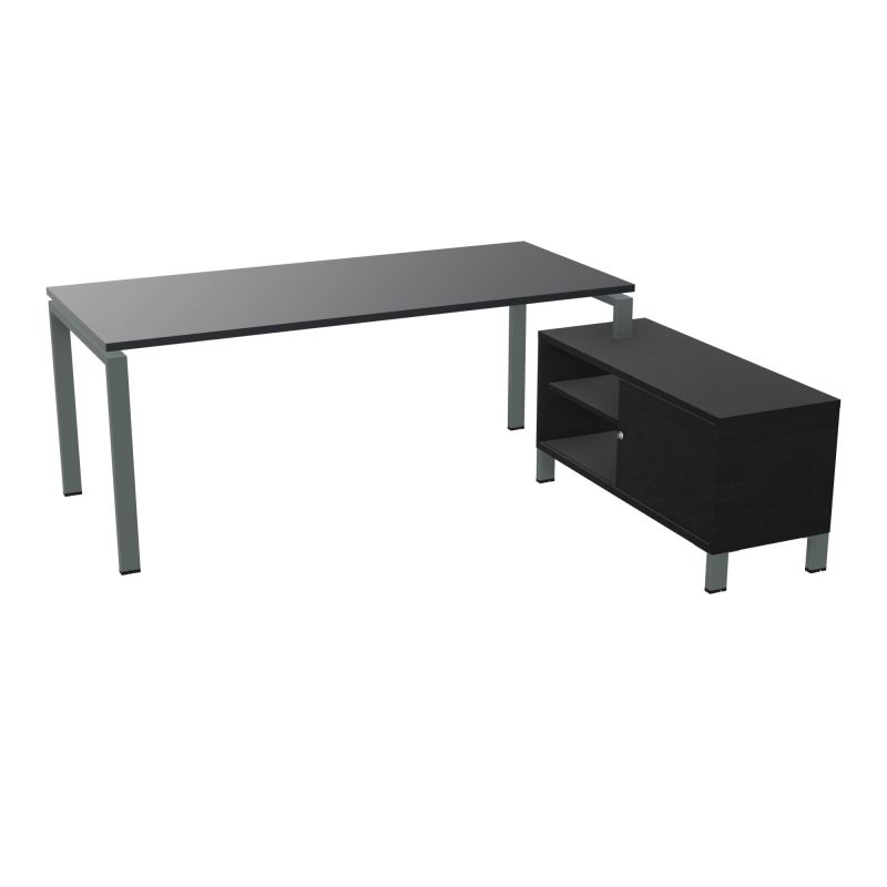 RIO BUREAU RECT. 198X168 PL 180X80 OBT + RET PORT A DROITE SIMPLE ACCES  R9 SU RK