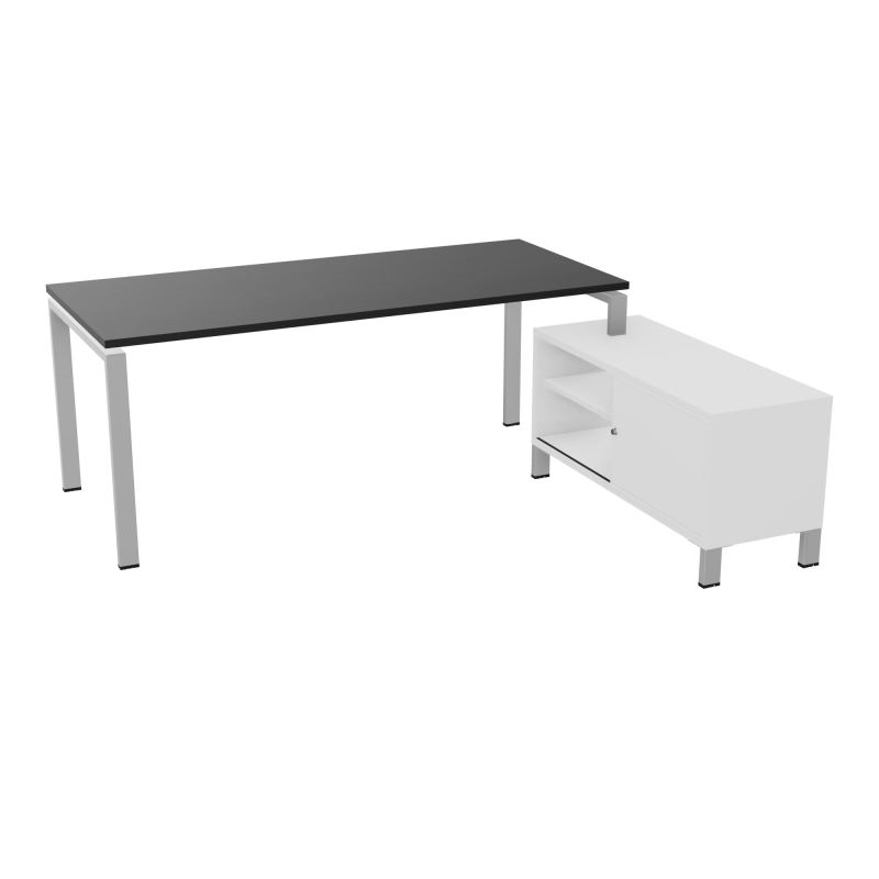 RIO BUREAU RECT. 198X168 PL 180X80 OBT + RET PORT A DROITE SIMPLE ACCES  RK SA MG