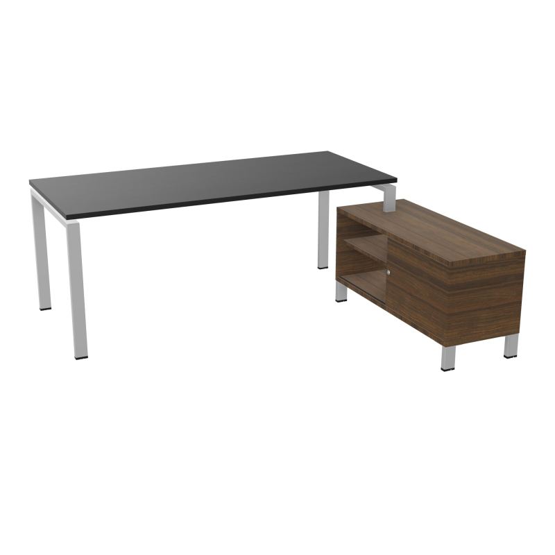 RIO BUREAU RECT. 198X168 PL 180X80 OBT + RET PORT A DROITE SIMPLE ACCES  RK SA N6