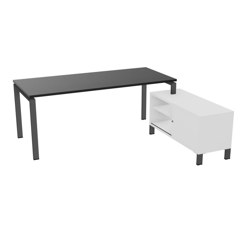 RIO BUREAU RECT. 198X168 PL 180X80 OBT + RET PORT A DROITE SIMPLE ACCES  RK SC MG