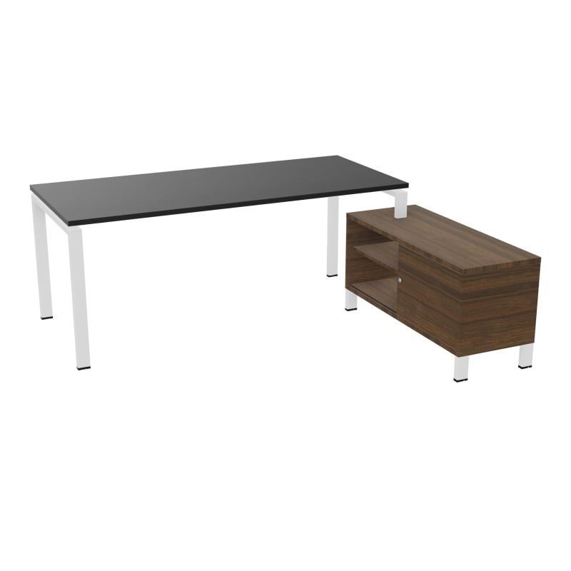 RIO BUREAU RECT. 198X168 PL 180X80 OBT + RET PORT A DROITE SIMPLE ACCES  RK SO N6