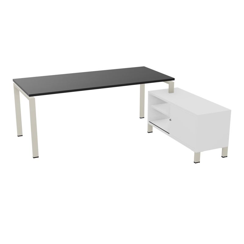 RIO BUREAU RECT. 198X168 PL 180X80 OBT + RET PORT A DROITE SIMPLE ACCES  RK ZC MG