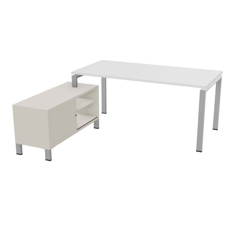 RIO BUREAU RECT. 178X168 PL 160X80 OBT + RET PORT A GAUCHE SIMPLE ACCES  MG SA N5