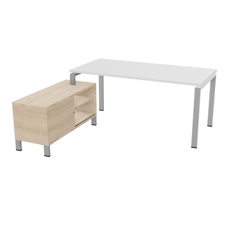 RIO BUREAU RECT. 178X168 PL 160X80 OBT + RET PORT A GAUCHE SIMPLE ACCES  MG SA RZ