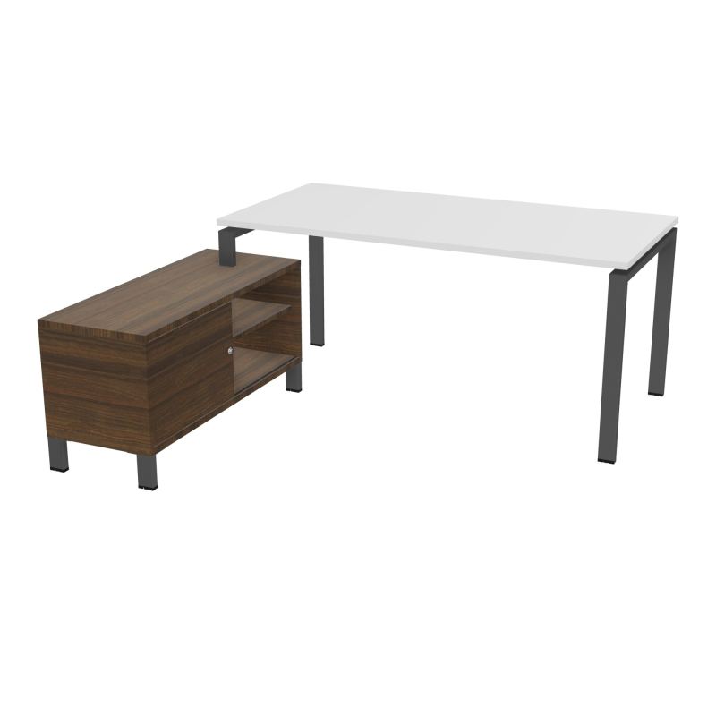 RIO BUREAU RECT. 178X168 PL 160X80 OBT + RET PORT A GAUCHE SIMPLE ACCES  MG SC N6