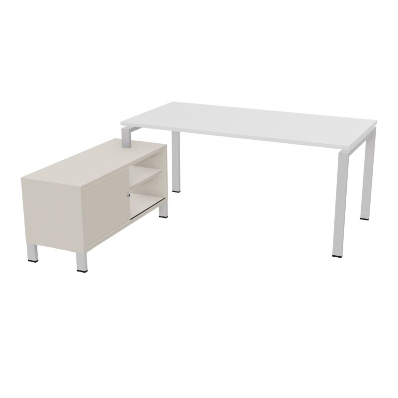 RIO BUREAU RECT. 178X168 PL 160X80 OBT + RET PORT A GAUCHE SIMPLE ACCES  MG SD N5
