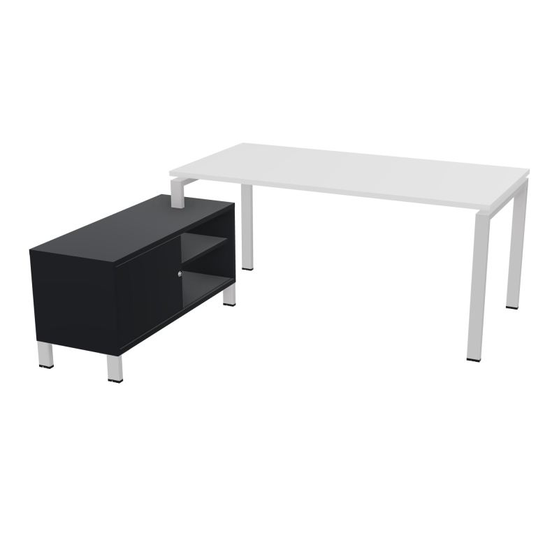 RIO BUREAU RECT. 178X168 PL 160X80 OBT + RET PORT A GAUCHE SIMPLE ACCES  MG SD R9