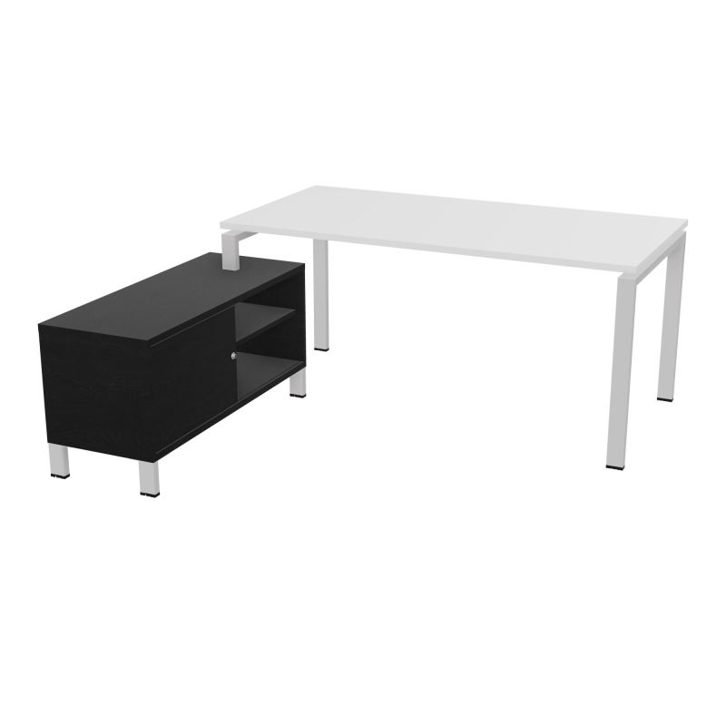 RIO BUREAU RECT. 178X168 PL 160X80 OBT + RET PORT A GAUCHE SIMPLE ACCES  MG SD RK