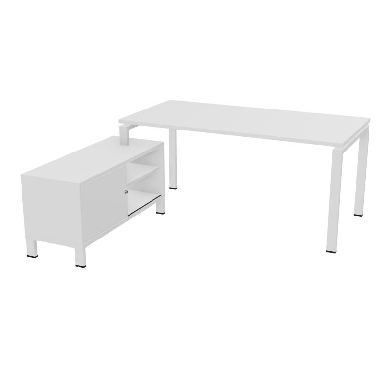RIO BUREAU RECT. 178X168 PL 160X80 OBT + RET PORT A GAUCHE SIMPLE ACCES  MG SO MG