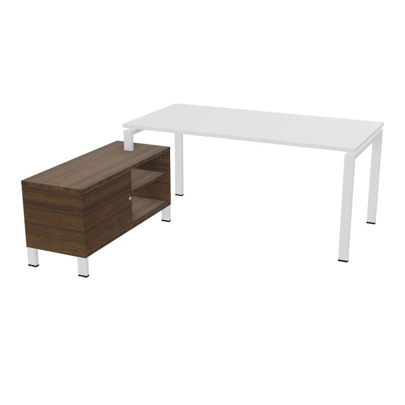 RIO BUREAU RECT. 178X168 PL 160X80 OBT + RET PORT A GAUCHE SIMPLE ACCES  MG SO N6