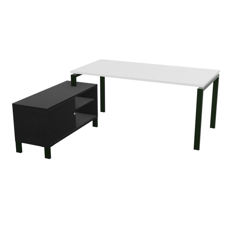 RIO BUREAU RECT. 178X168 PL 160X80 OBT + RET PORT A GAUCHE SIMPLE ACCES  MG ST RK