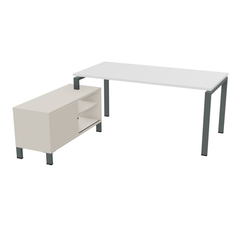 RIO BUREAU RECT. 178X168 PL 160X80 OBT + RET PORT A GAUCHE SIMPLE ACCES  MG SU N5