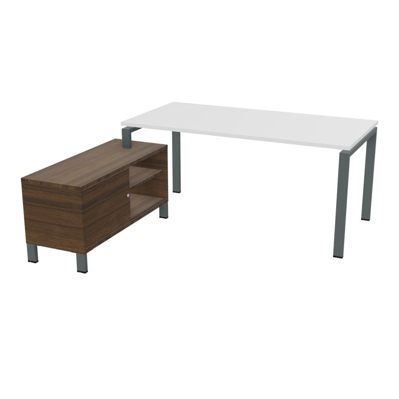 RIO BUREAU RECT. 178X168 PL 160X80 OBT + RET PORT A GAUCHE SIMPLE ACCES  MG SU N6