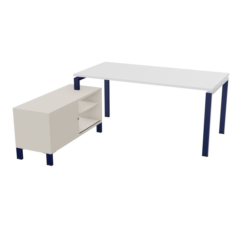RIO BUREAU RECT. 178X168 PL 160X80 OBT + RET PORT A GAUCHE SIMPLE ACCES  MG X4 N5