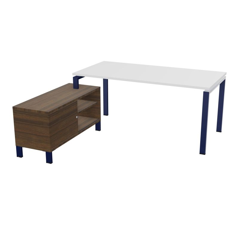 RIO BUREAU RECT. 178X168 PL 160X80 OBT + RET PORT A GAUCHE SIMPLE ACCES  MG X4 N6