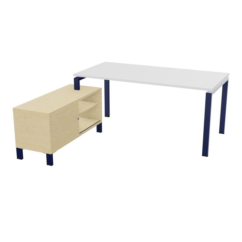 RIO BUREAU RECT. 178X168 PL 160X80 OBT + RET PORT A GAUCHE SIMPLE ACCES  MG X4 N8