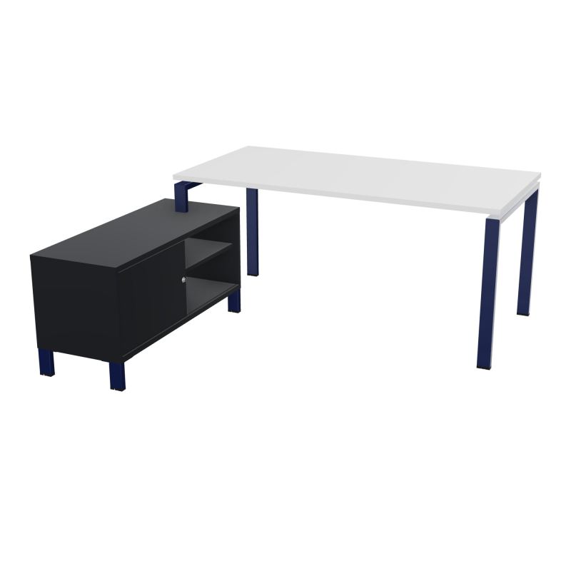 RIO BUREAU RECT. 178X168 PL 160X80 OBT + RET PORT A GAUCHE SIMPLE ACCES  MG X4 R9