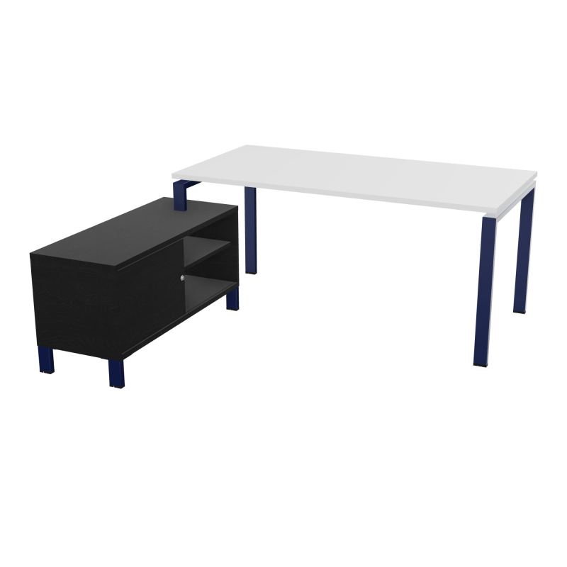 RIO BUREAU RECT. 178X168 PL 160X80 OBT + RET PORT A GAUCHE SIMPLE ACCES  MG X4 RK