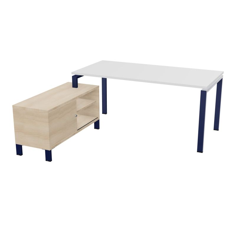RIO BUREAU RECT. 178X168 PL 160X80 OBT + RET PORT A GAUCHE SIMPLE ACCES  MG X4 RZ