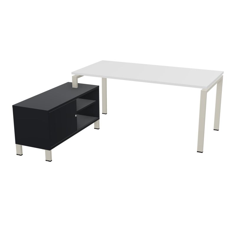 RIO BUREAU RECT. 178X168 PL 160X80 OBT + RET PORT A GAUCHE SIMPLE ACCES  MG ZC R9
